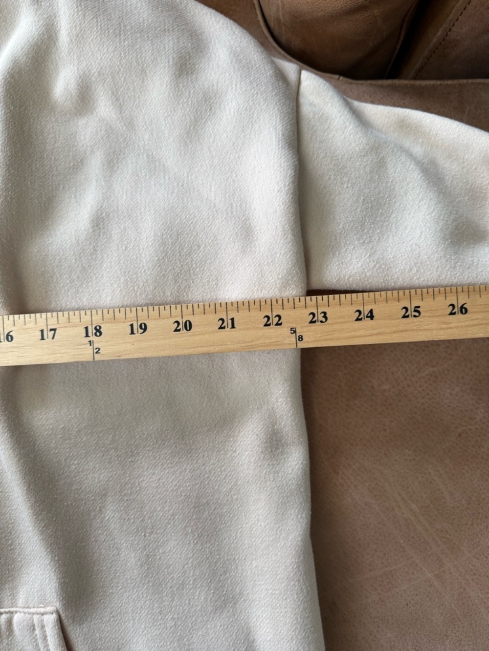 SHEIN Women’s Large Cream Hoodie - Picture 3 of 6